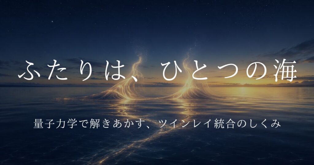 ふたりは、ひとつの海｜量子力学で解きあかす、ツインレイ統合のしくみ