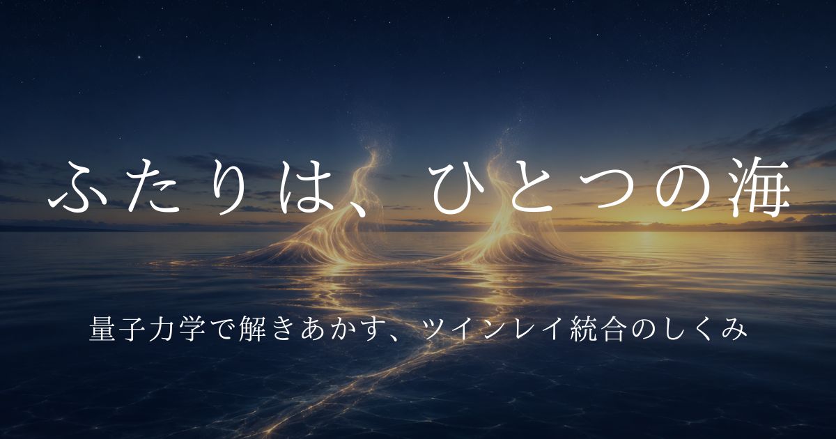 ふたりは、ひとつの海|量子力学で解きあかす、ツインレイ統合のしくみ